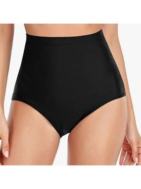 Upopby Women's High Waisted Swimsuit Bikini Bottoms Tummy Control Tankini Bottom